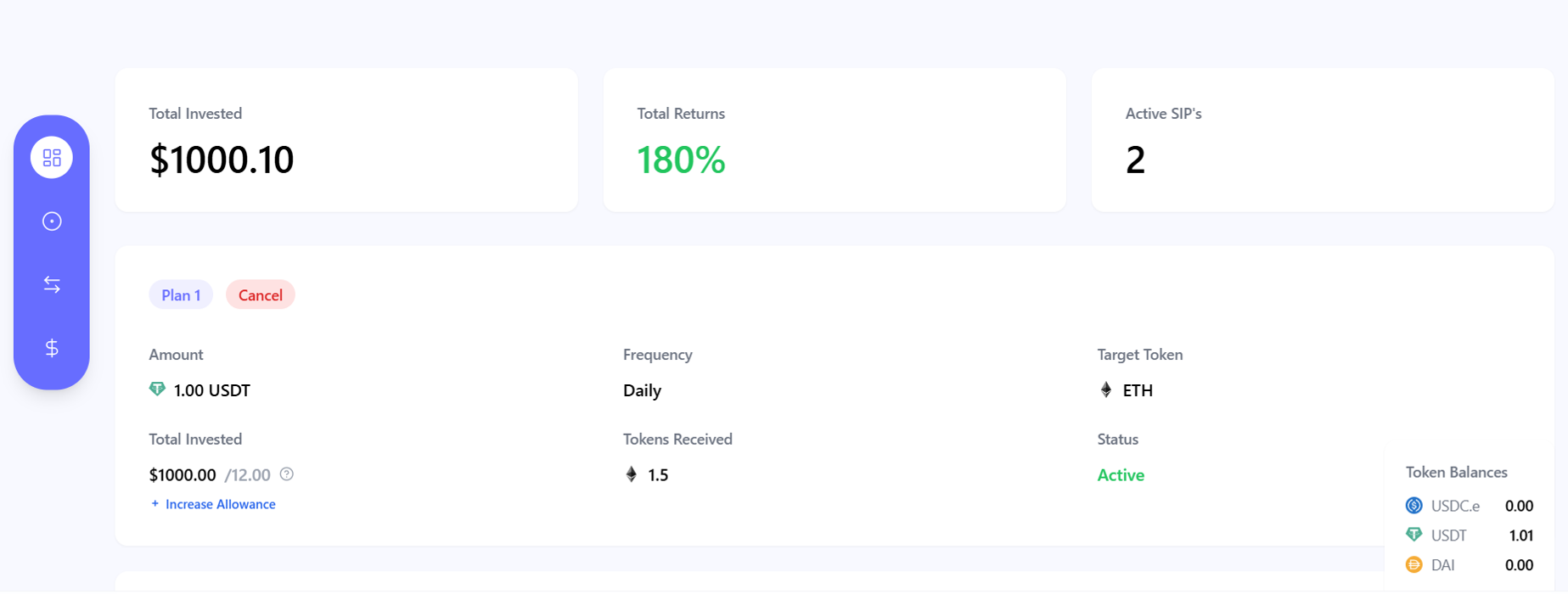 Stackit dashboard